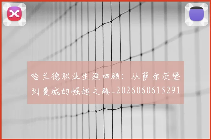 哈兰德职业生涯回顾：从萨尔茨堡到曼城的崛起之路_20260606152910